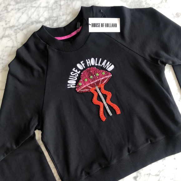 NWT House of Holland Spaceship Sweatshirt - Picture 5 of 9